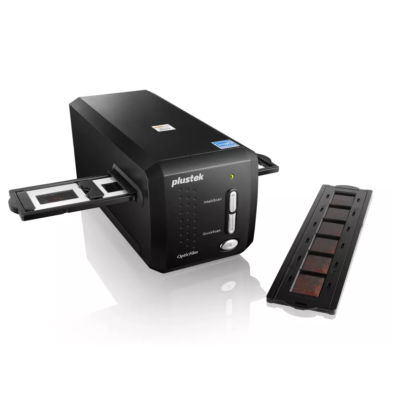 Plustek OpticFilm 8200i Ai filmu/slaidu skeneris 7200 x 7200 DPI melns