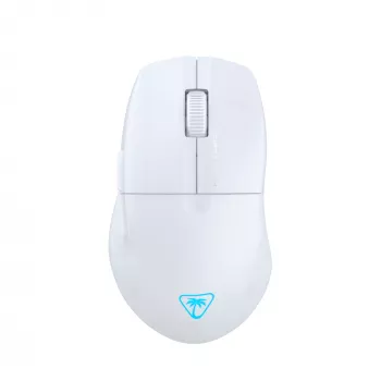 Turtle Beach Pure Air White - Īpaši viegla bezvadu ergonomiska RGB spēļu pele, 26K DPI optiskais sensors, 125h akumulators, RGB apgaismojums