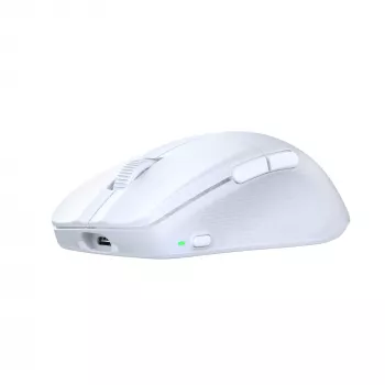 Turtle Beach Pure Air White - Īpaši viegla bezvadu ergonomiska RGB spēļu pele, 26K DPI optiskais sensors, 125h akumulators, RGB apgaismojums