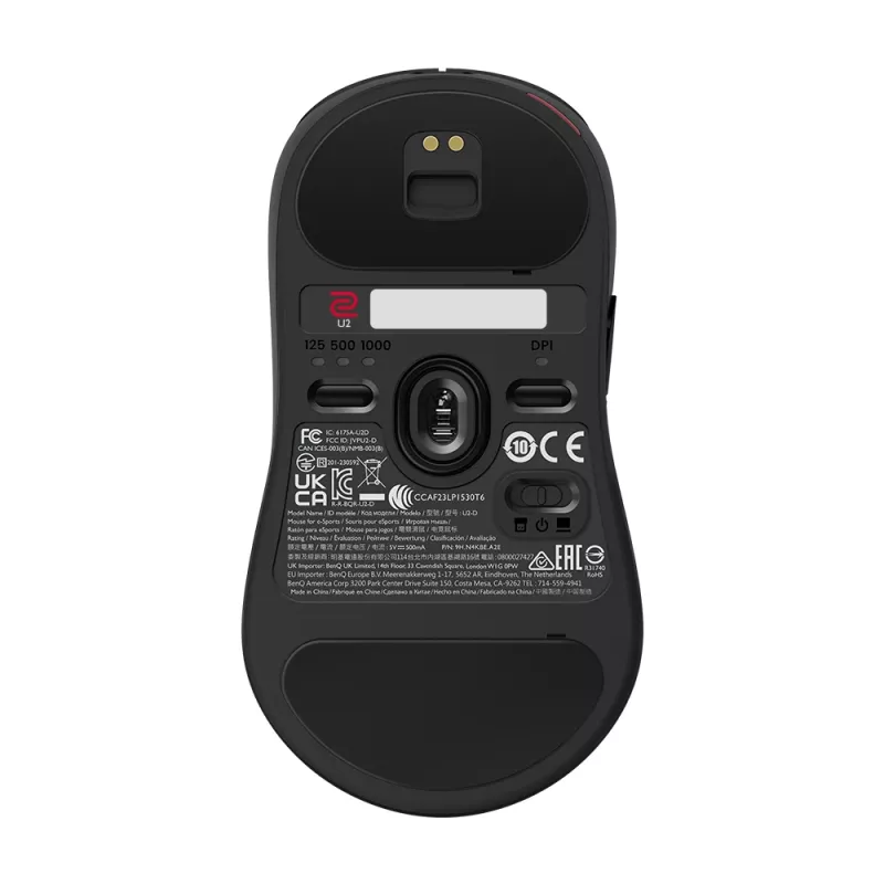 ZOWIE U2 bezvadu pele Gaming Ambidextrous RF Wireless Optical 3200 DPI