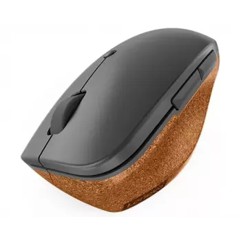 Lenovo Go Wireless vertikālā pele Office labā roka RF bezvadu + USB Type-A optiskā 2400 DPI