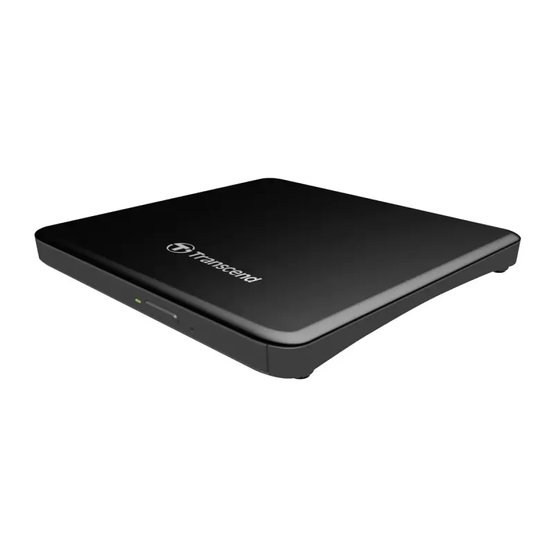 Pārnēsājams DVD rakstītājs Transcend TS8XDVDS-K, USB 2.0, Melns
