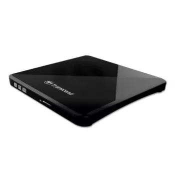Pārnēsājams DVD rakstītājs Transcend TS8XDVDS-K, USB 2.0, Melns