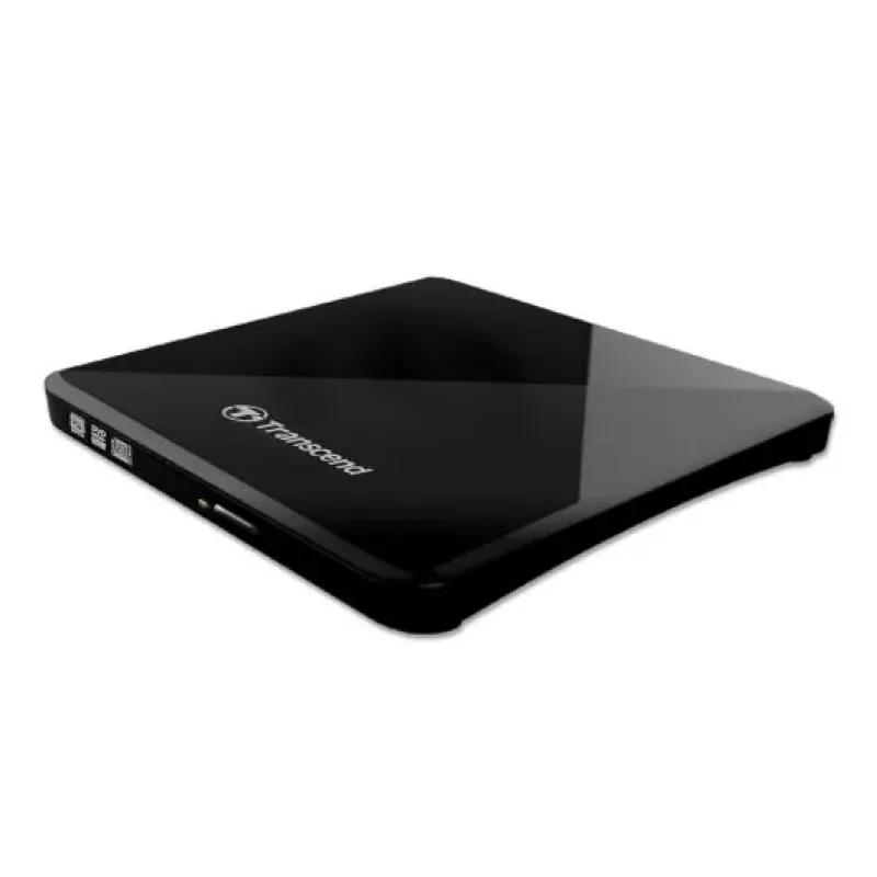 Pārnēsājams DVD rakstītājs Transcend TS8XDVDS-K, USB 2.0, Melns