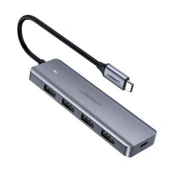 Ugreen 70336 USB centrmezgls USB 3.2 Gen 1 Type-C 5000 Mbit/s