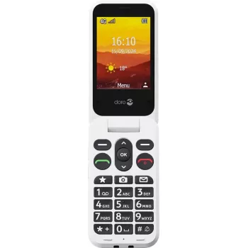 Mobilais telefons Doro Leva L20 4G, 2.8 collu ekrāns, sarkan-balts
