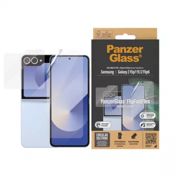 PanzerGlass ® Ekrāna aizsargs Samsung Galaxy Z Flip7 FE | Flip6 | Stikls un plēve