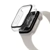 Belkin ScreenForce OVG004ZZCL-REV aizsargstikls Apple Watch – balts polikarbonāta rāmis