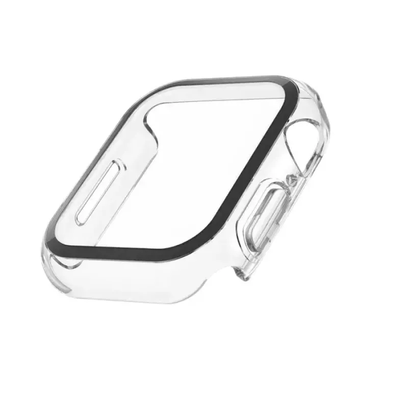 Belkin ScreenForce OVG004ZZCL-REV aizsargstikls Apple Watch – balts polikarbonāta rāmis
