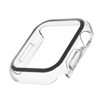 Belkin ScreenForce OVG004ZZCL-REV aizsargstikls Apple Watch – balts polikarbonāta rāmis
