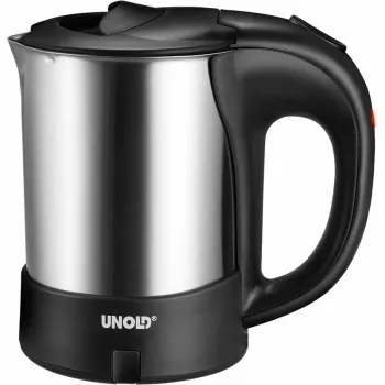 Unold 18575 ceļojumu tējkanna 0,5 L 1000 W Melna, Nerūsējošais tērauds