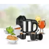 Unold 18575 ceļojumu tējkanna 0,5 L 1000 W Melna, Nerūsējošais tērauds