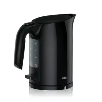 Braun PurEase WK 3000 BK elektriskā tējkanna 1 L 2200 W Melna