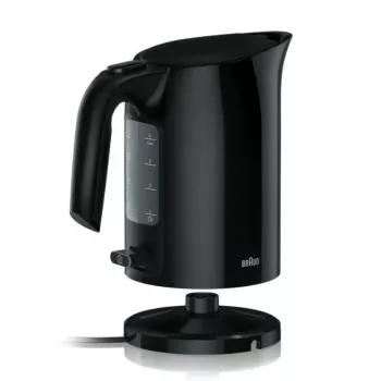 Braun PurEase WK 3000 BK elektriskā tējkanna 1 L 2200 W Melna