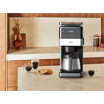 Krups Grind Aroma XL KT8428 Pilienu kafijas automāts ar dzirnaviņām