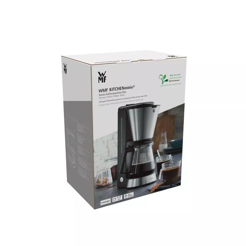 WMF KITCHENminis 0412270011 Daļēji automātiska pilienveida kafijas automāts 0,625 L