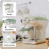 Ariete 1389 Vintage espresso kafijas automāts - Espresso automāts maltai kafijai vai ESE kapsulām, pasteļzaļā krāsā