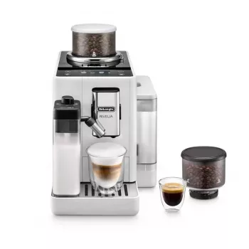 De’Longhi Rivelia EXAM440.55.W kafijas automāts, pilnībā automātiska espresso mašīna, 1.4 L