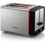 Bosch TAT6M420 tosters 2 šķēlēm 970 W Nerūsējošais tērauds