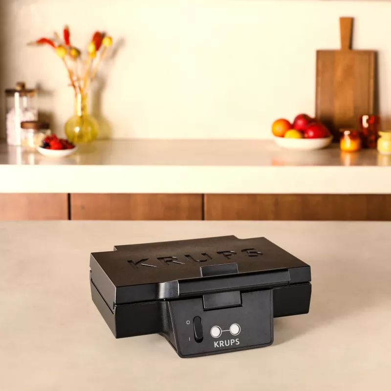 Krups FDK Iconic FDK462 sviestmaižu tosteris 850 W Melns