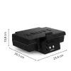 Krups FDK Iconic FDK462 sviestmaižu tosteris 850 W Melns