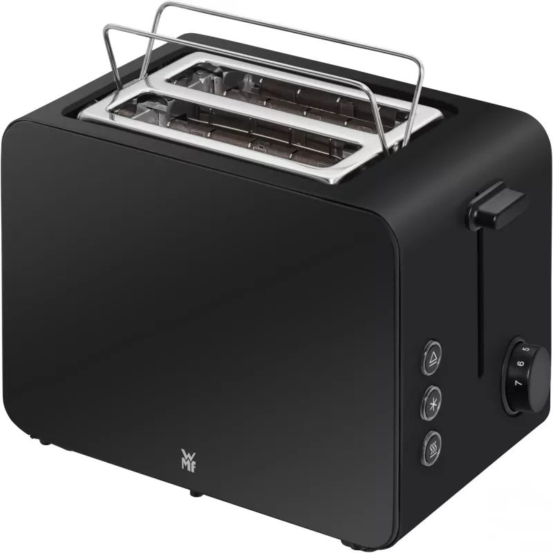 WMF Stelio 04.1421.0071 tosteris, dziļi melnā krāsā