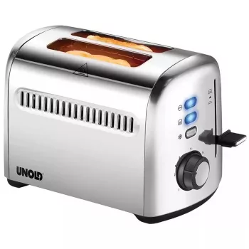 Toasteris Unold 2er Retro 7, 2 šķēlēm, 750 W, nerūsējošais tērauds