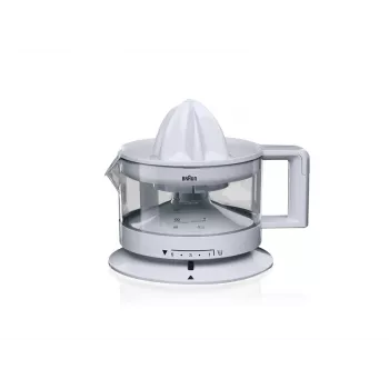 Braun TributeCollection CJ 3000 elektriskais citrusaugļu spiede 0.35 L 20 W Caurspīdīgs, Balts