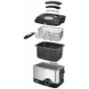 Unold 58615 Cepeškrāsns / Fritieris, 1200 W, 1,5 L, Melns/Nerūsējošais tērauds