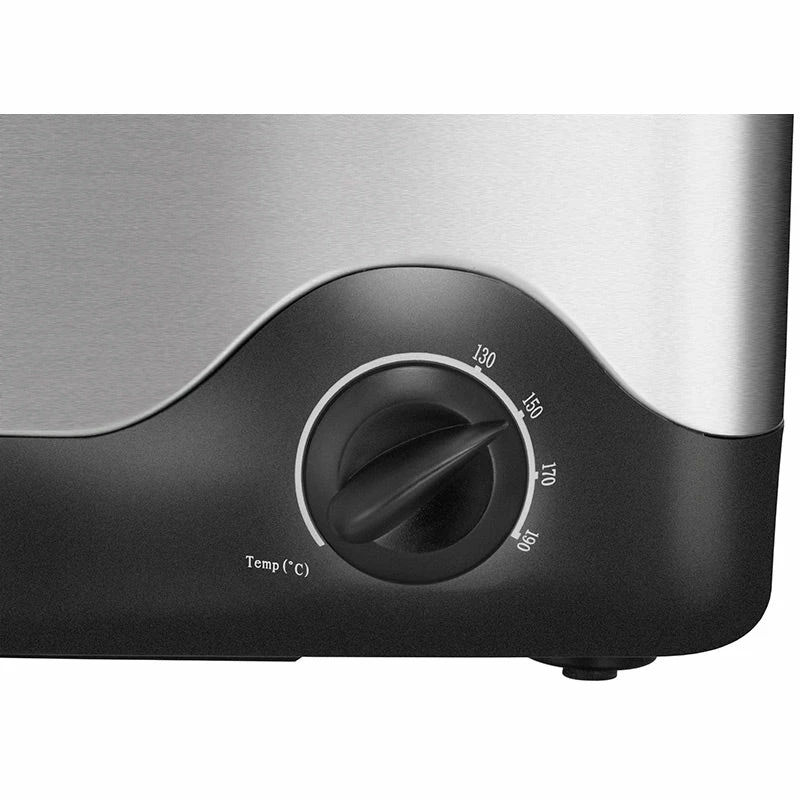 Unold 58615 Cepeškrāsns / Fritieris, 1200 W, 1,5 L, Melns/Nerūsējošais tērauds
