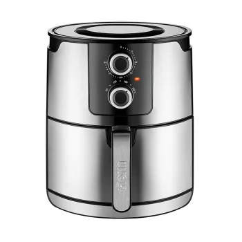 Unold 58655 Double karstā gaisa fritieris 5 L 1400 W melns, nerūsējošs tērauds