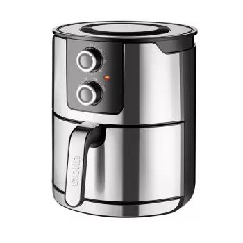 Unold 58655 Double karstā gaisa fritieris 5 L 1400 W melns, nerūsējošs tērauds