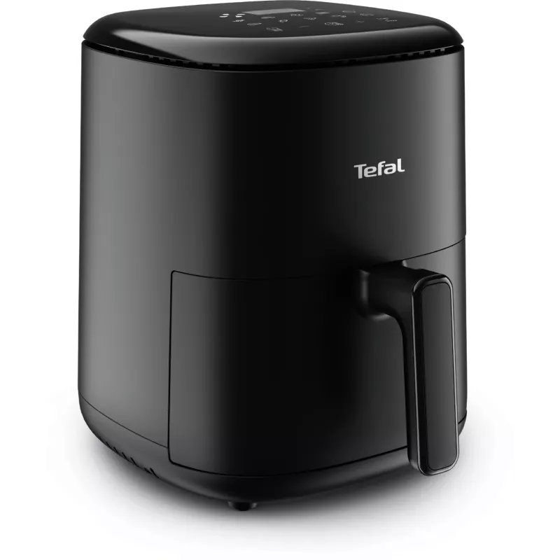Karstā gaisa fritieris Tefal Easy Fry EY145810 — 3 L, 1300 W, skārienvadība, LCD displejs, melns