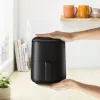 Karstā gaisa fritieris Tefal Easy Fry EY145810 — 3 L, 1300 W, skārienvadība, LCD displejs, melns