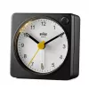 Braun BC02XBW kvarca modinātājpulkstenis Melns, Balts