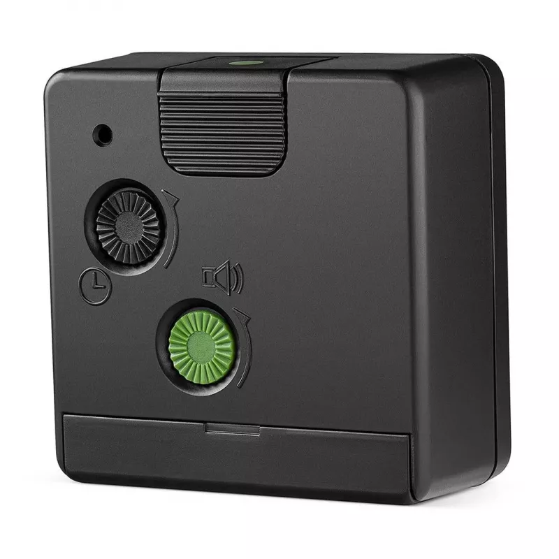 Braun BC02XBW kvarca modinātājpulkstenis Melns, Balts