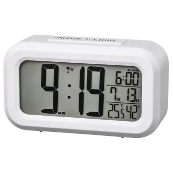 Hama RC 660 digitālais modinātājpulkstenis balts