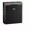 Modinātājpulkstenis BRAUN BC 05 B Quartz Foldable Black — kompakts ceļojumu modinātājs ar kvarca mehānismu