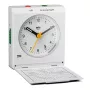 Braun BC05W sienas/galda pulkstenis, analogais, taisnstūra, balts