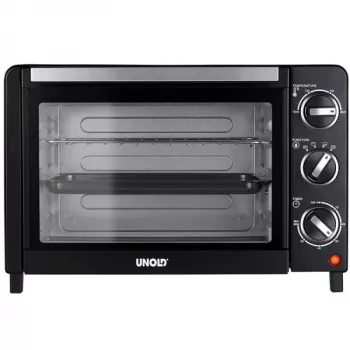 Mini elektriskā cepeškrāsns Unold 68875 Allround 18 L, 1200 W, melna
