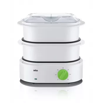 Braun FS 3000 tvaika katls 2 groziem Virsmas 850 W Zaļš, Balts
