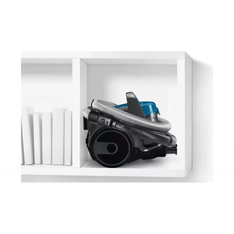 Cilindriskais putekļsūcējs Bosch BGS05A220 700W bez maisa 1.5L, teleskopiska nerūsējošā tērauda caurule, mazgājams EPA filtrs