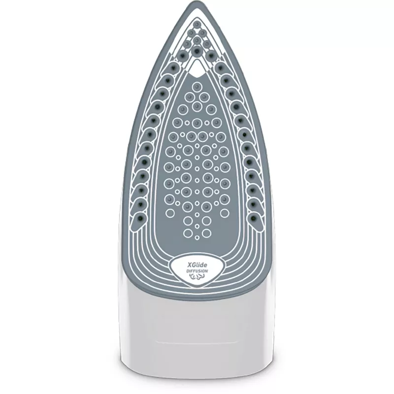 Tefal Express Steam FV2835E0 gludeklis sausai un tvaika gludināšanai, Cerilium zole, 2400 W, violets, balts