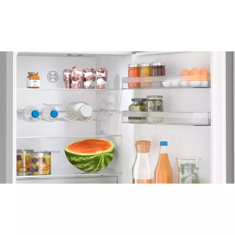 Bosch Serie 4 KGN36VICT ledusskapis-saldētavs Brīvstāvošs 321 L Nerūsējošais tērauds