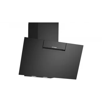 Siemens iQ300 LC87KFN60 tvaika nosūcējs, sienas montāžas, melns, 427 m³/h