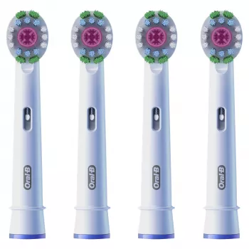 Oral-B 860960 rezerves birstīšu galviņas 4 iepakojumā, baltas