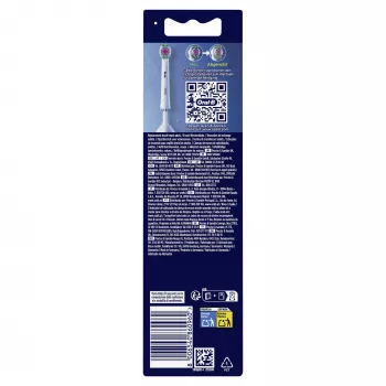 Oral-B 860960 rezerves birstīšu galviņas 4 iepakojumā, baltas