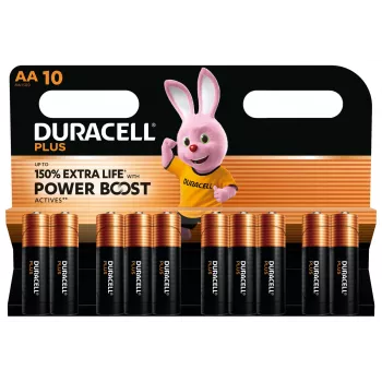 Duracell Plus AA sārma baterija vienreizējai lietošanai