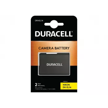 Duracell kameras akumulators - aizstāj Nikon EN-EL14, 1100 mAh, 7,4 V, Li-Ion