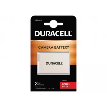 Duracell kameras akumulators - aizstāj Canon LP-E8, 1020 mAh, 7,4 V, litija-jonu (Li-Ion)